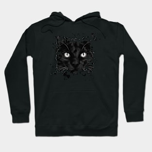 Black  Cat Hoodie